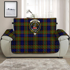 Clelland Modern Tartan Crest Sofa Protector