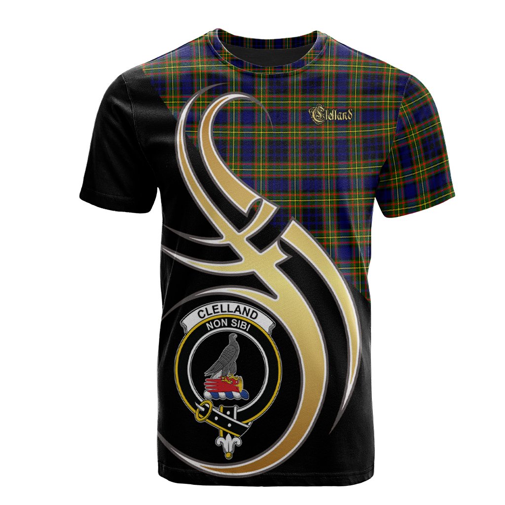 Clelland Modern Tartan T-shirt - Believe In Me Style