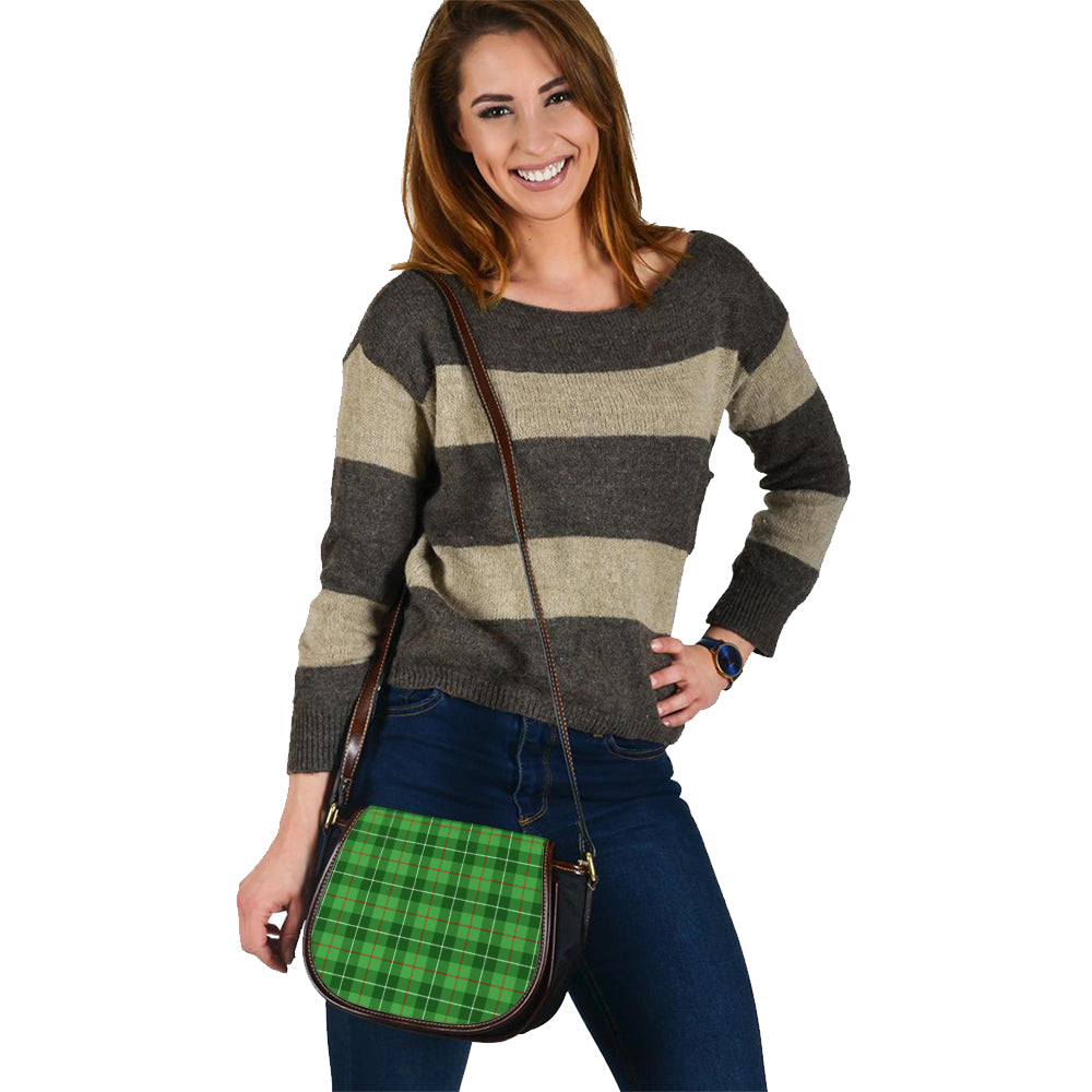 Clephan Tartan Saddle Handbags