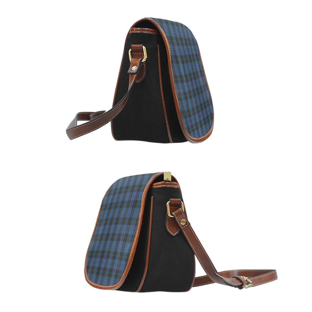 Clergy 02 Tartan Saddle Handbags