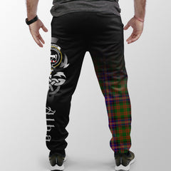 Cochrane Modern Tartan Crest Jogger Sweatpants - Alba Celtic Style