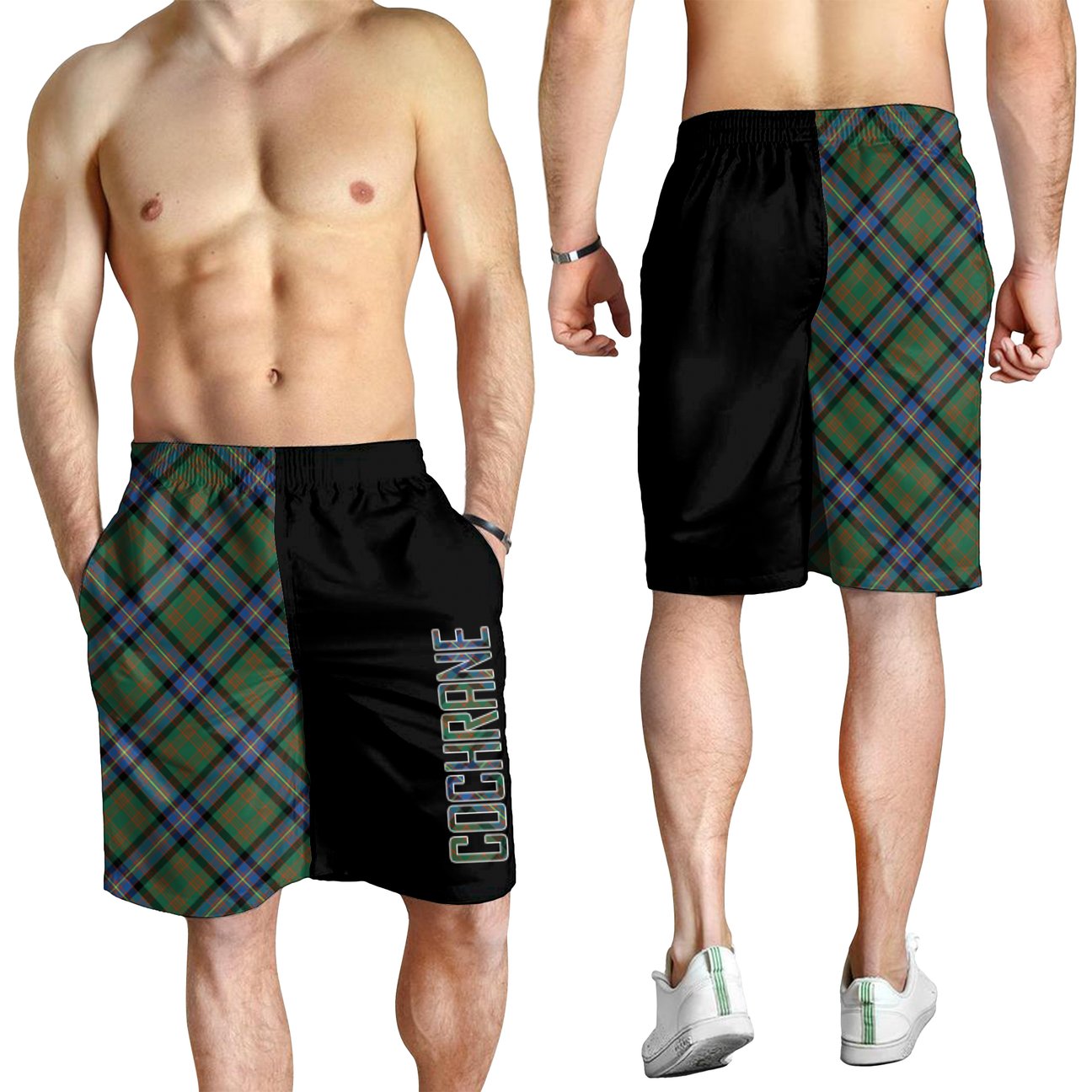 Cochrane Ancient Tartan Crest Men's Short - Cross Style