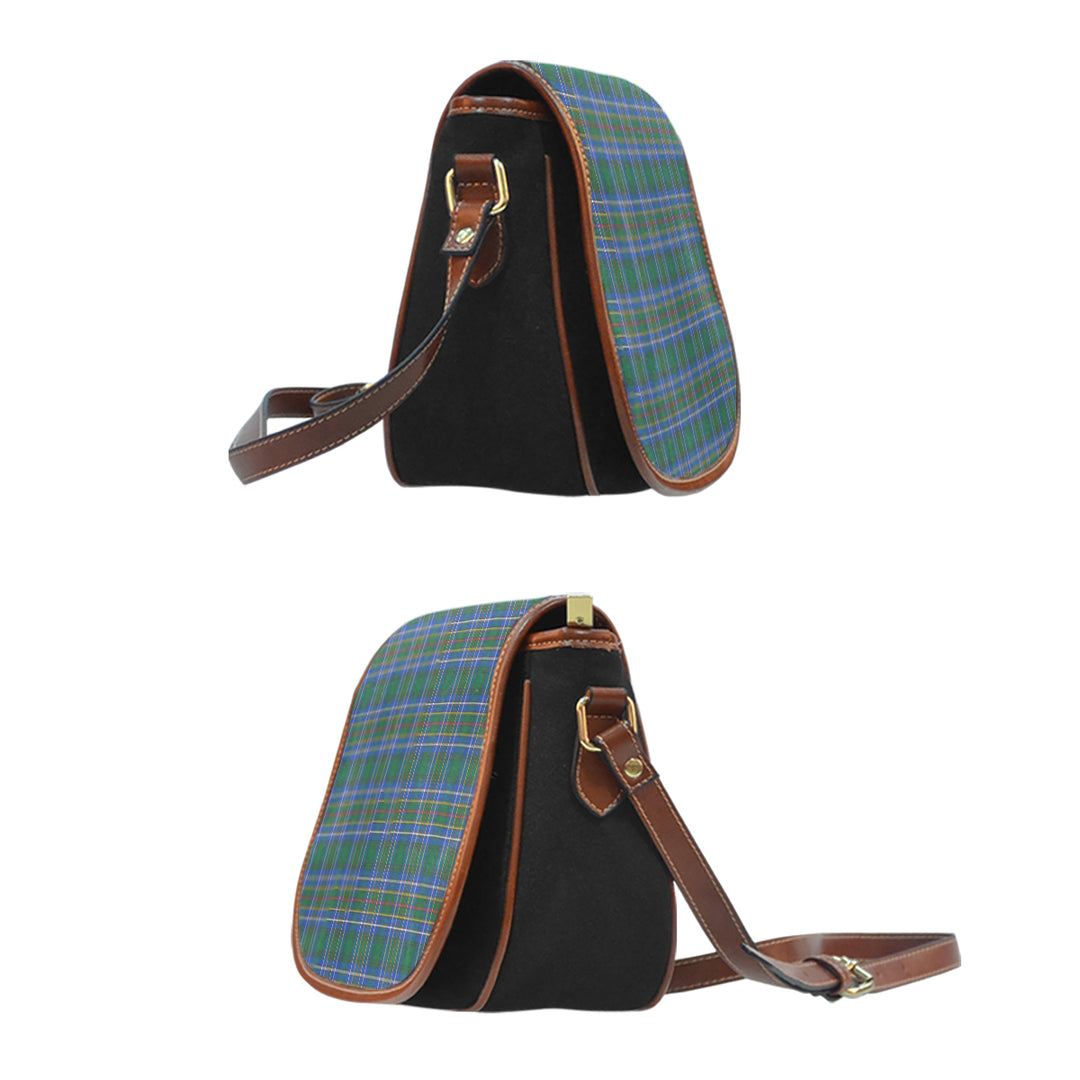 Cockburn Ancient Tartan Saddle Handbags