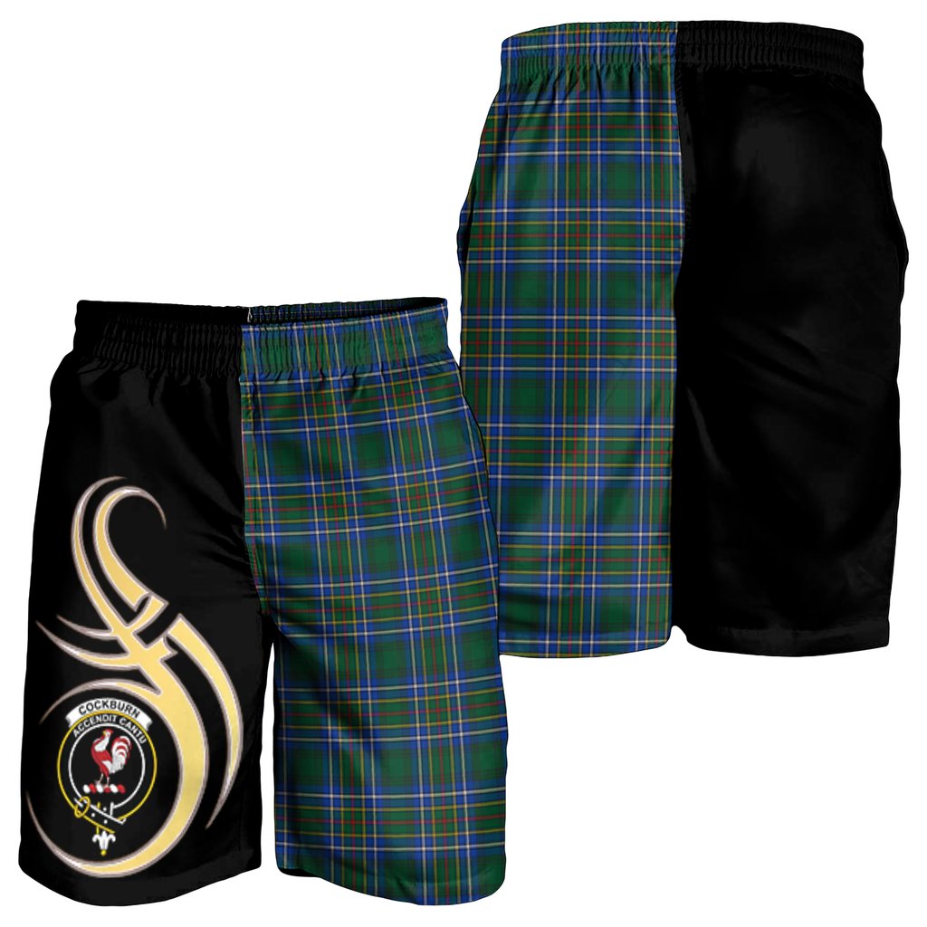 Cockburn Ancient Tartan Crest Men's Short PM8