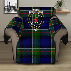 Colquhoun Modern Tartan Crest Sofa Protector