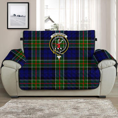 Colquhoun Modern Tartan Crest Sofa Protector