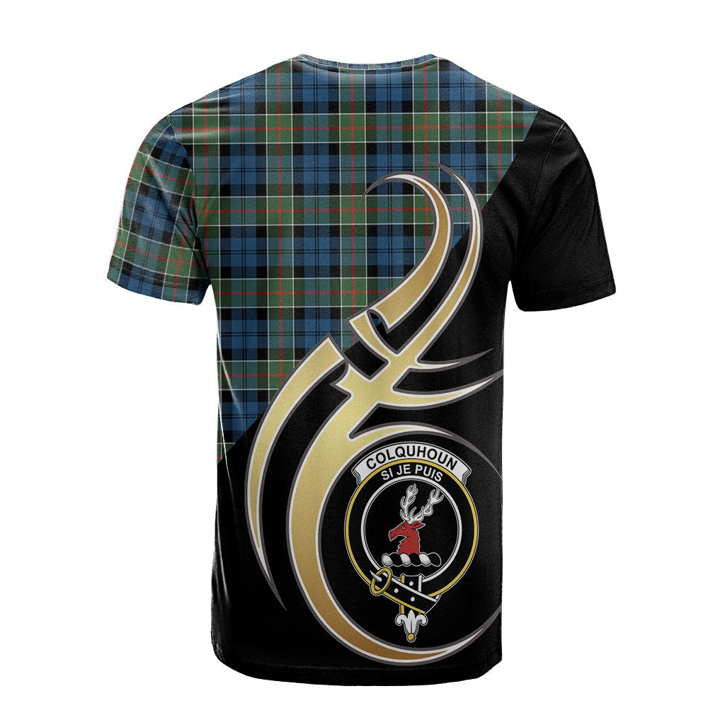 Colquhoun Ancient Tartan T-shirt - Believe In Me Style