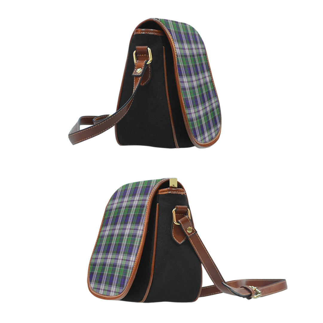 Colquhoun Dress Tartan Saddle Handbags