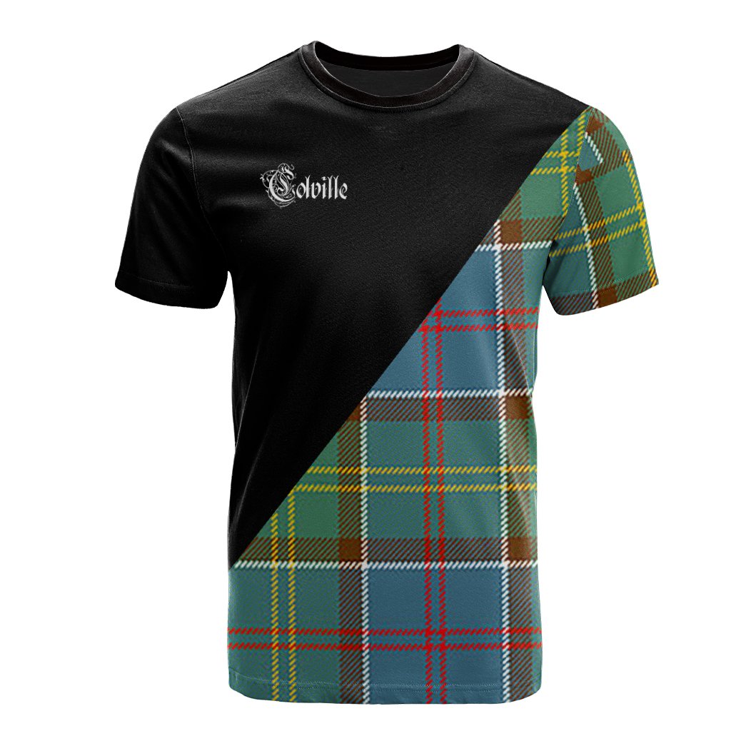 Colville Tartan - Military T-Shirt