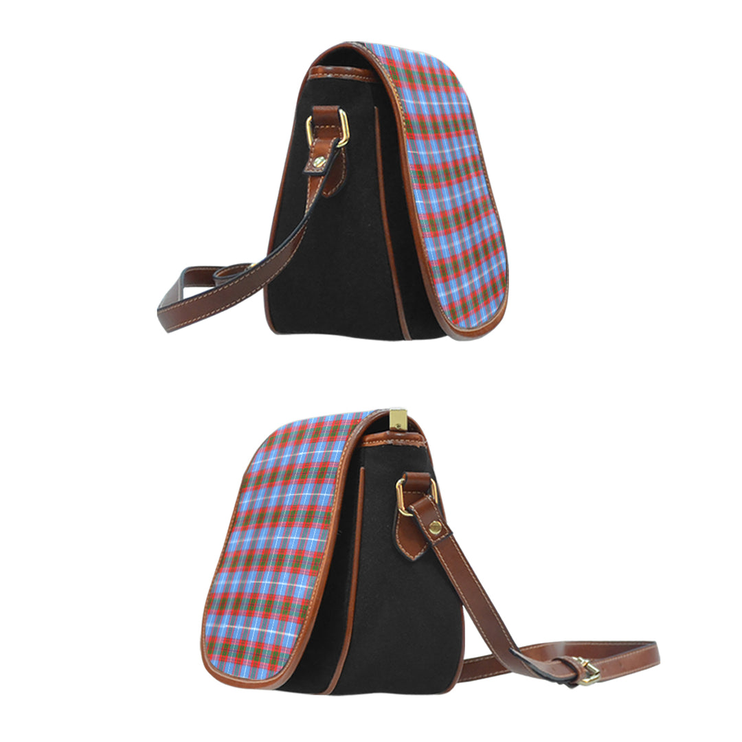 Congilton Tartan Saddle Handbags