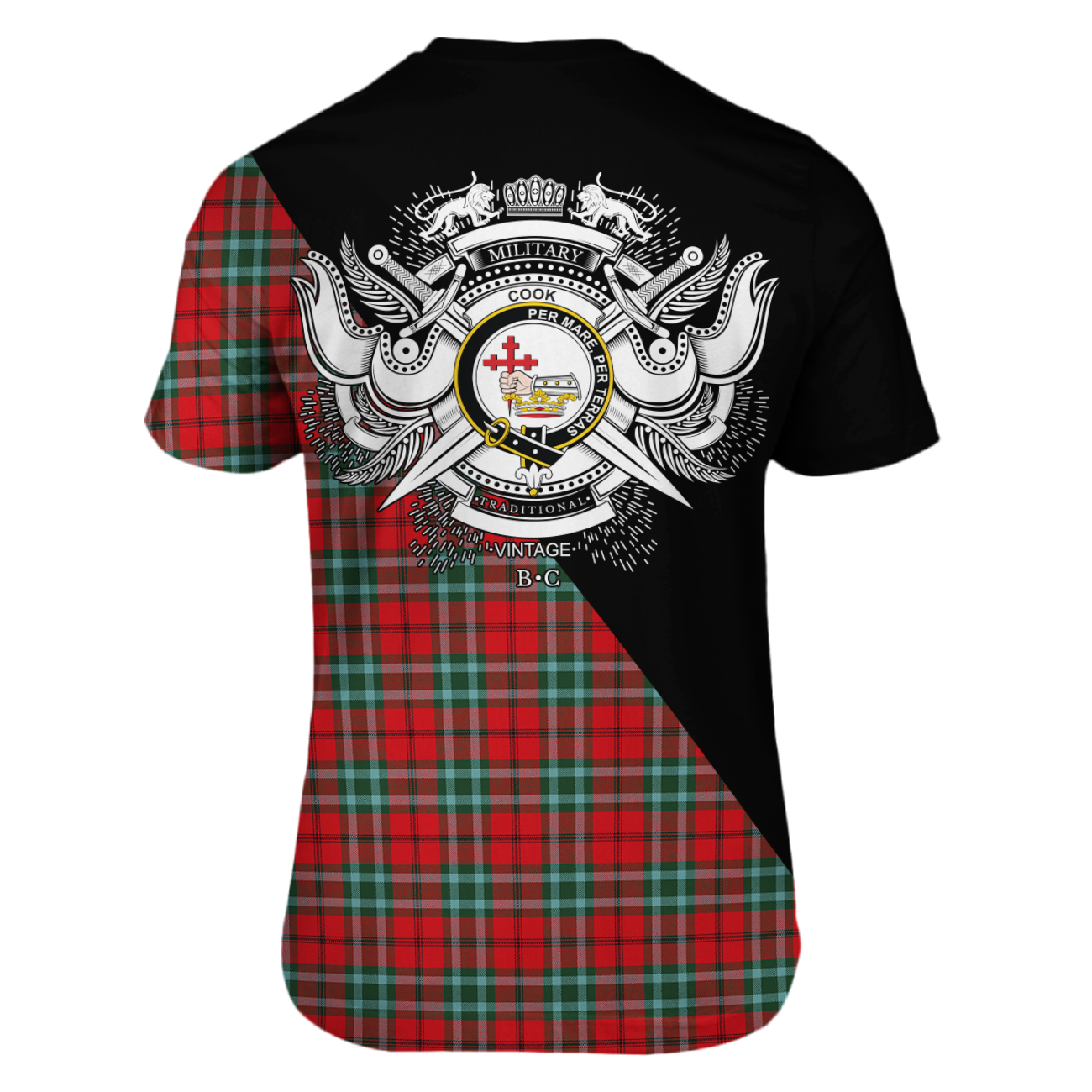 Cook Modern Tartan - Military T-Shirt