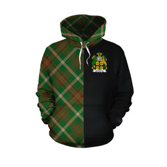 Copeland Tartan Hoodie Half of Me - Cross Style