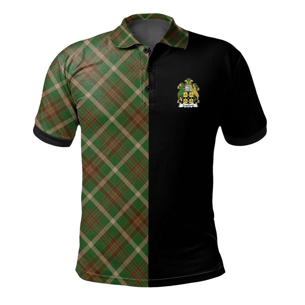 Copeland Tartan Polo Shirt Half of Me - Cross Style