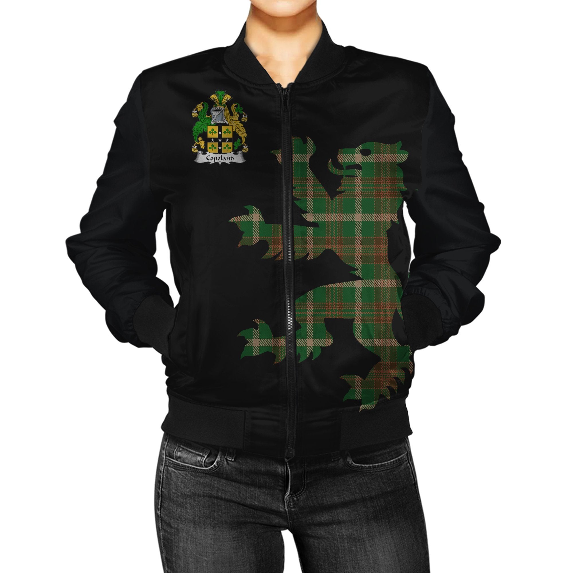 Copeland Tartan Bomber Jacket Lion & Thistle