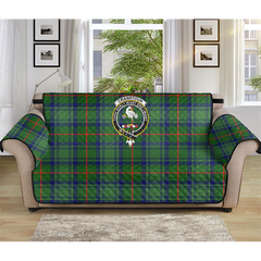 Cranstoun Tartan Crest Sofa Protector