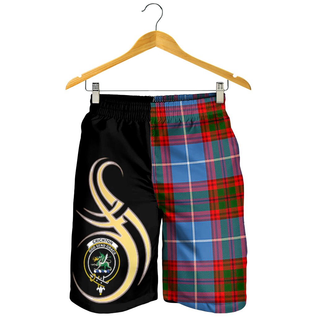 Crichton Tartan Crest Men's Short PM8