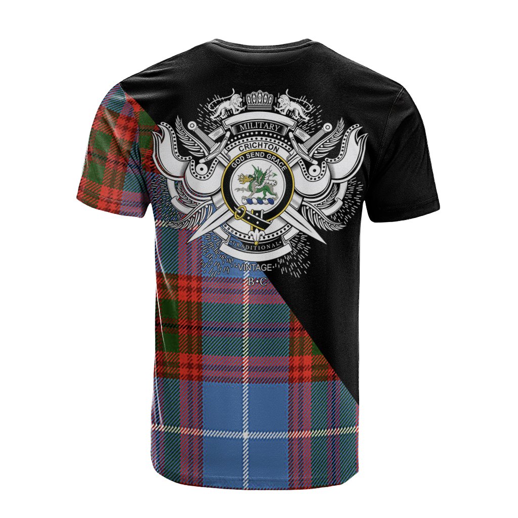 Crichton Tartan - Military T-Shirt