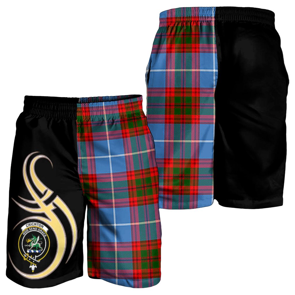 Crichton Tartan Crest Men's Short PM8