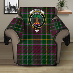 Crosbie Tartan Crest Sofa Protector