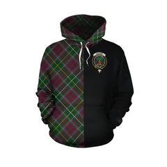 Crosbie Tartan Hoodie Half of Me - Cross Style