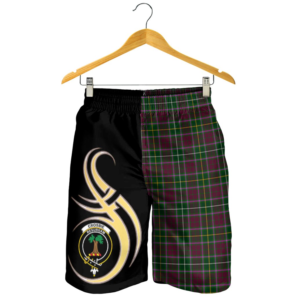 Crosbie Tartan Crest Men's Short PM8