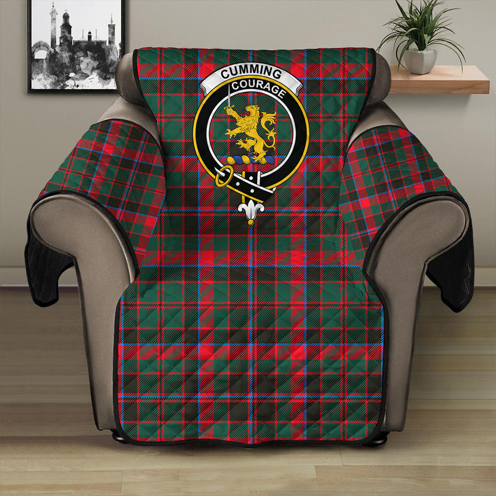 Cumming Hunting Modern Tartan Crest Sofa Protector