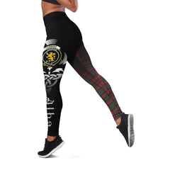 Cumming Hunting Modern Tartan Leggings - Alba Celtic Style