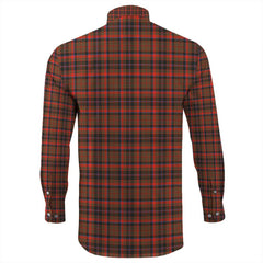 Cumming Hunting Weathered Tartan Long Sleeve Button Shirt