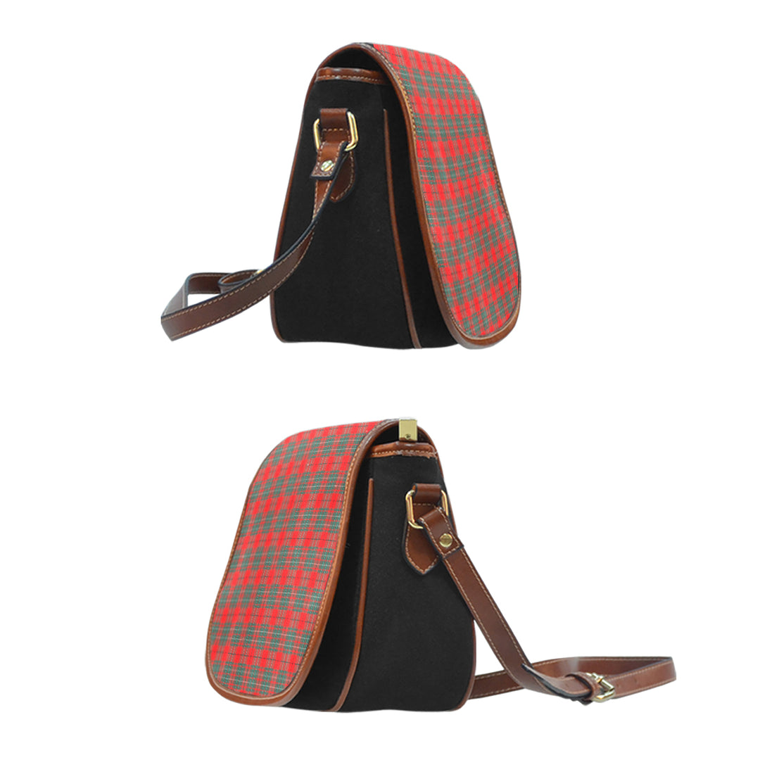 Cumming Modern Tartan Saddle Handbags