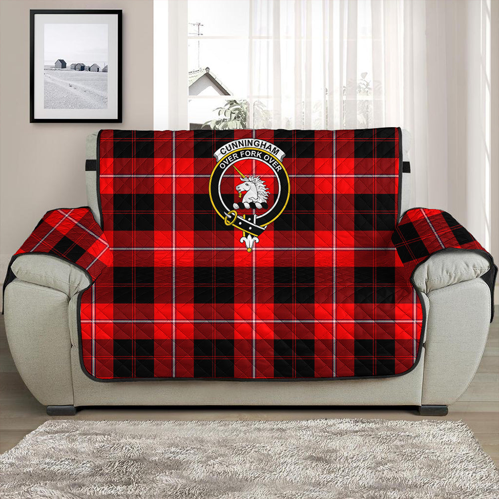 Cunningham Modern Tartan Crest Sofa Protector