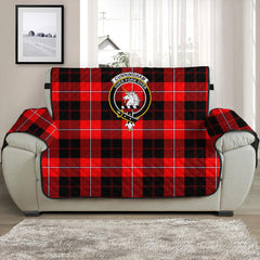 Cunningham Modern Tartan Crest Sofa Protector