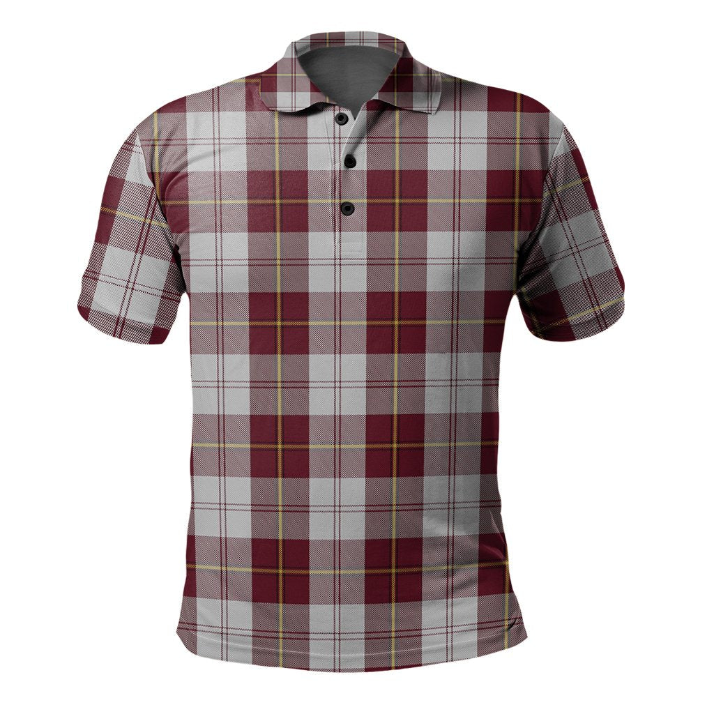 Cunningham Dress Burgundy (Dance) Tartan Polo Shirt