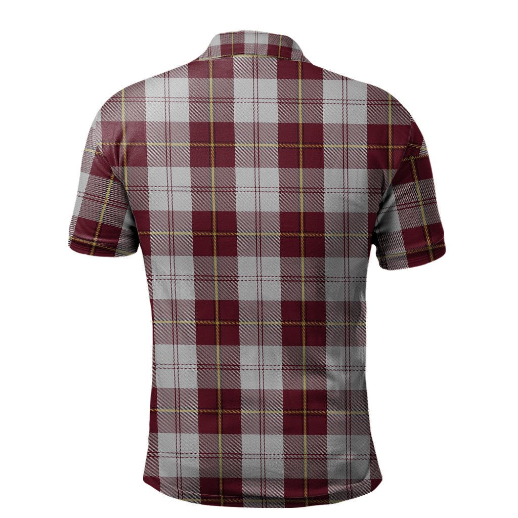 Cunningham Dress Burgundy (Dance) Tartan Polo Shirt