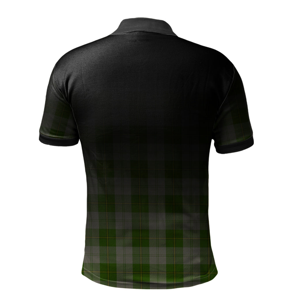Cunningham Dress Green Dancers Tartan Polo Shirt - Alba Celtic Style