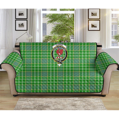 Currie Tartan Crest Sofa Protector