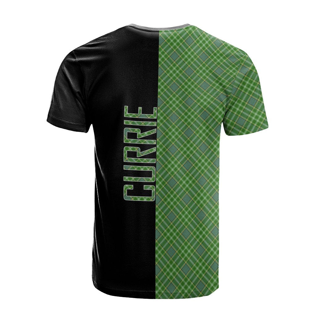 Currie Tartan T-Shirt Half of Me - Cross Style