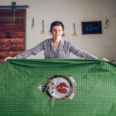 Currie Tartan Crest Tablecloth