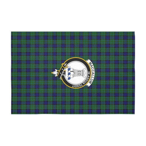 MacCallum Tartan Crest Tablecloth