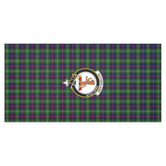 Sutherland Tartan Crest Tablecloth