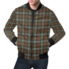 Fergusson Weathered Tartan Bomber Jacket