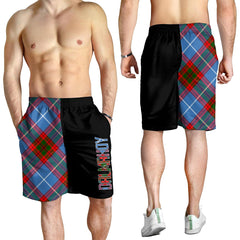 Dalmahoy Tartan Crest Men's Short - Cross Style