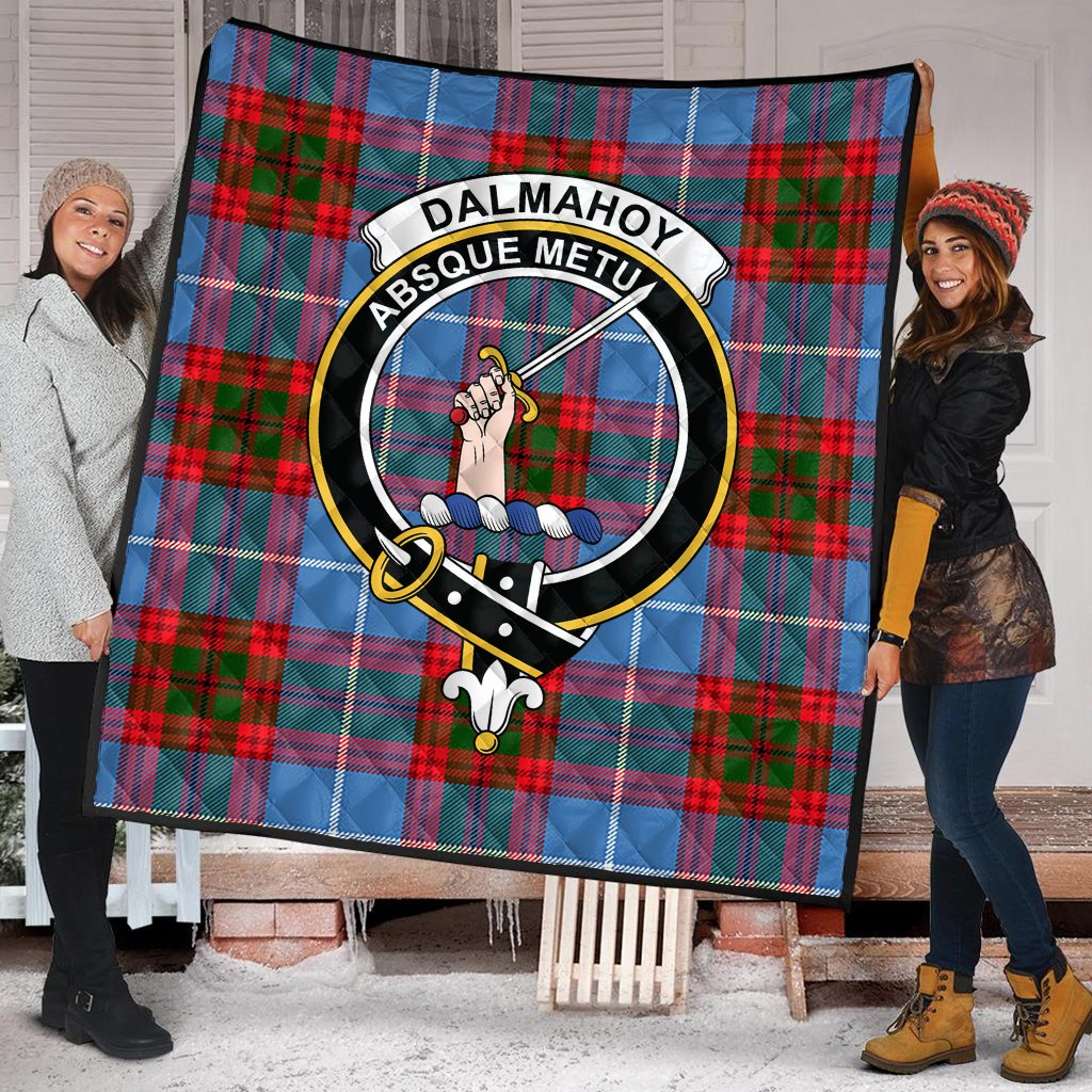 Dalmahoy Tartan Crest Quilt