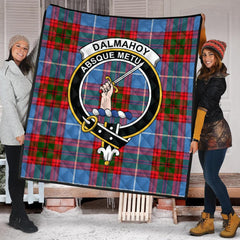 Dalmahoy Tartan Crest Quilt
