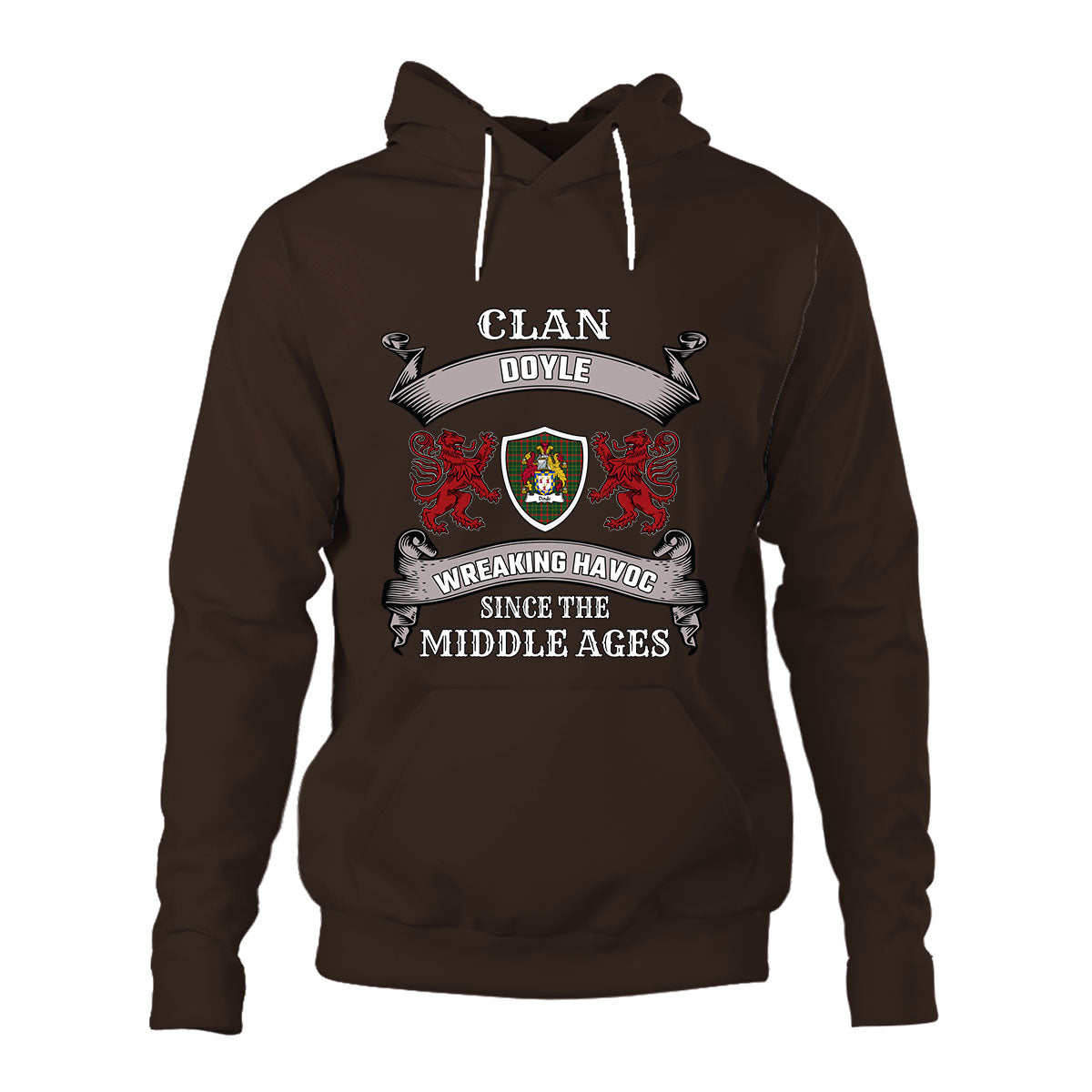 Doyle Family Tartan - 2D Unisex Hoodie