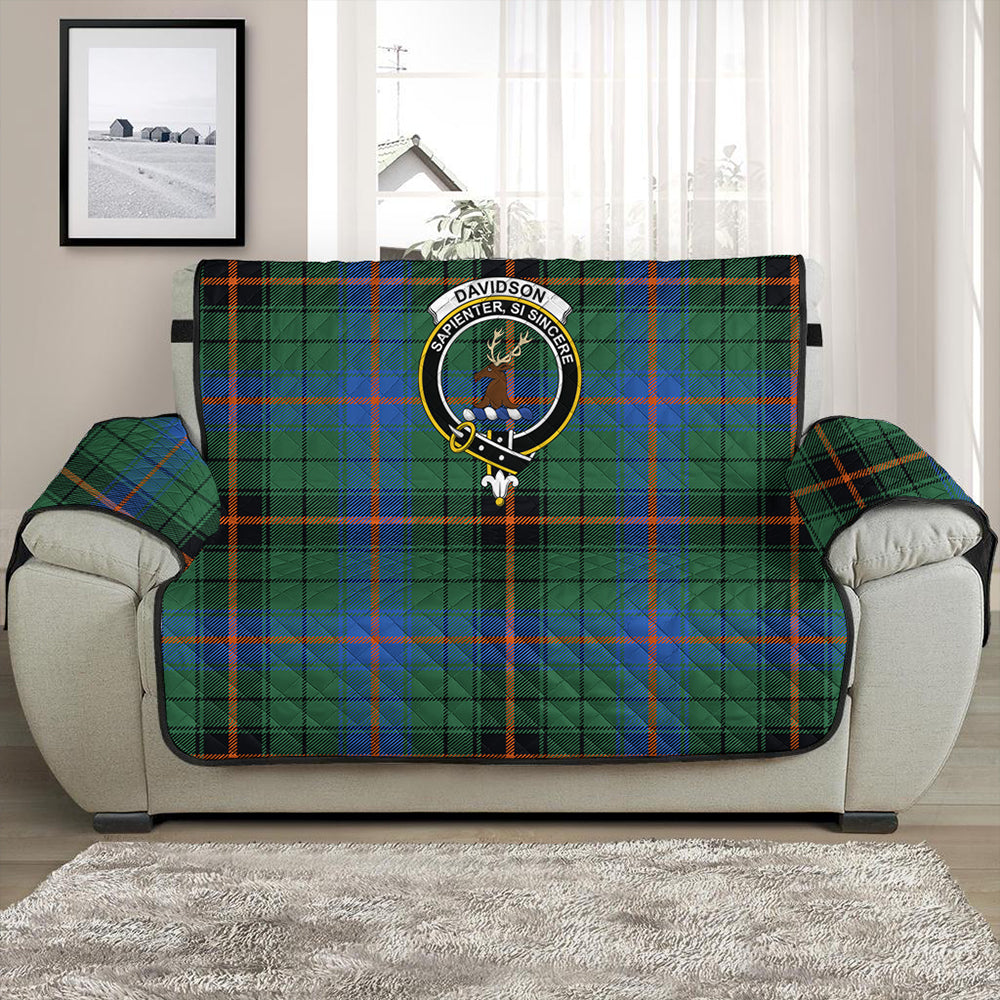 Davidson Ancient Tartan Crest Sofa Protector