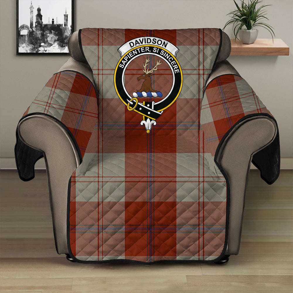 Davidson Dress Dancers Tartan Crest Sofa Protector