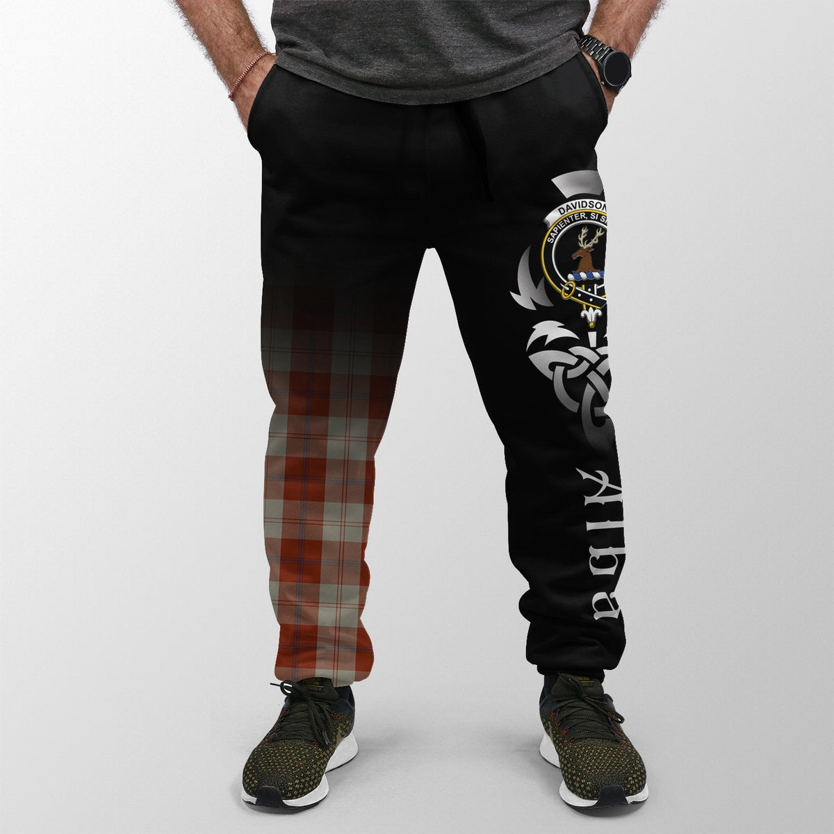 Davidson Dress Dancers Tartan Crest Jogger Sweatpants - Alba Celtic Style