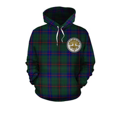 Davidson Modern Tartan Hoodie - Tree Of Life