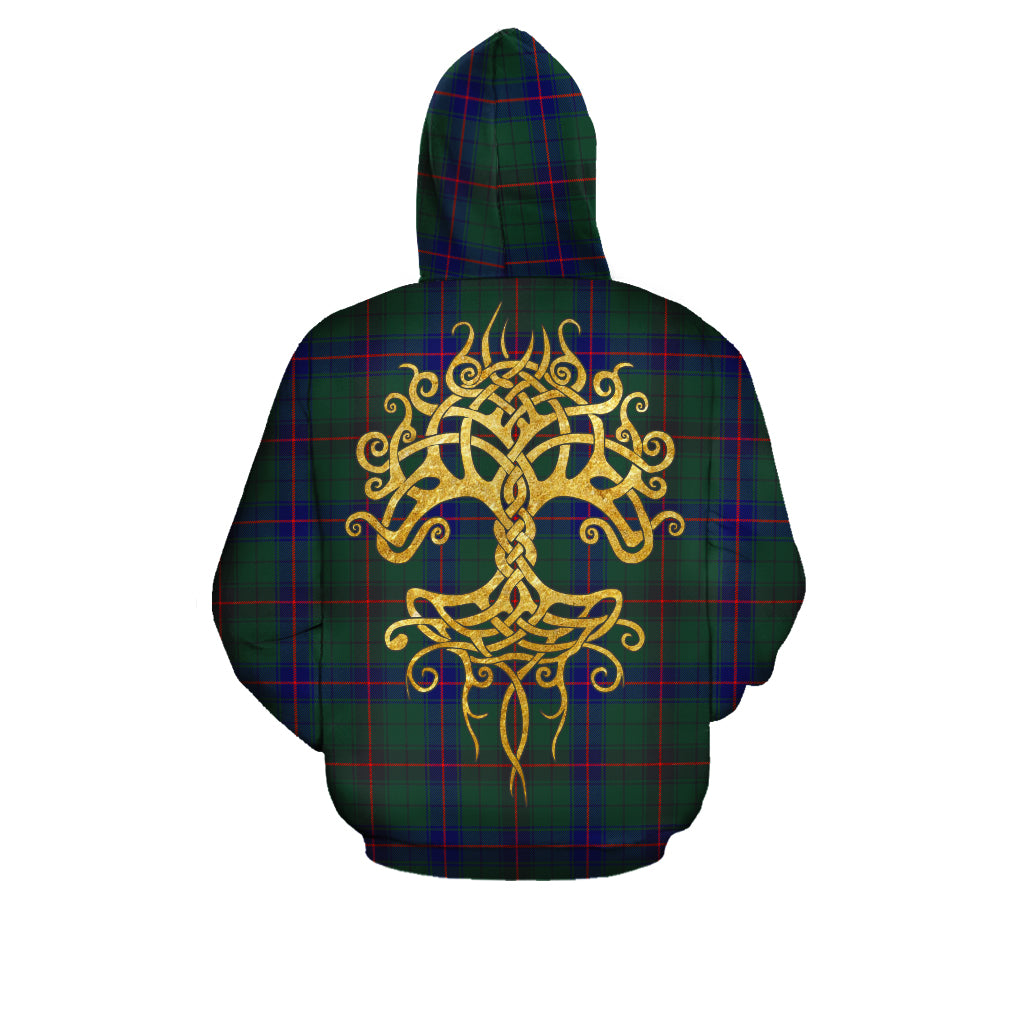 Davidson Modern Tartan Hoodie - Tree Of Life