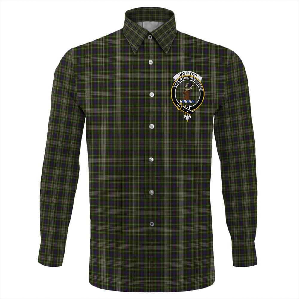 Davidson Tulloch Dress Tartan Long Sleeve Button Shirt